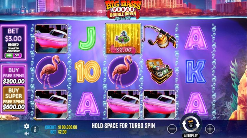 Big Bass Vegas Double Down Deluxe