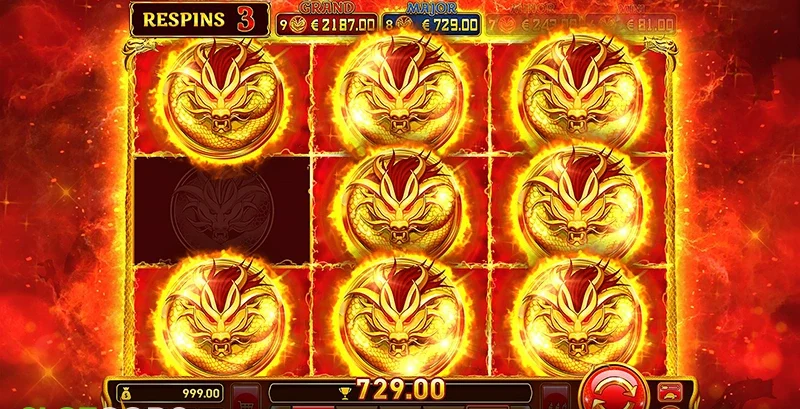 9 Burning Dragons