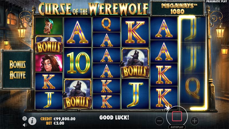 Curse of the Werewolf Megaways